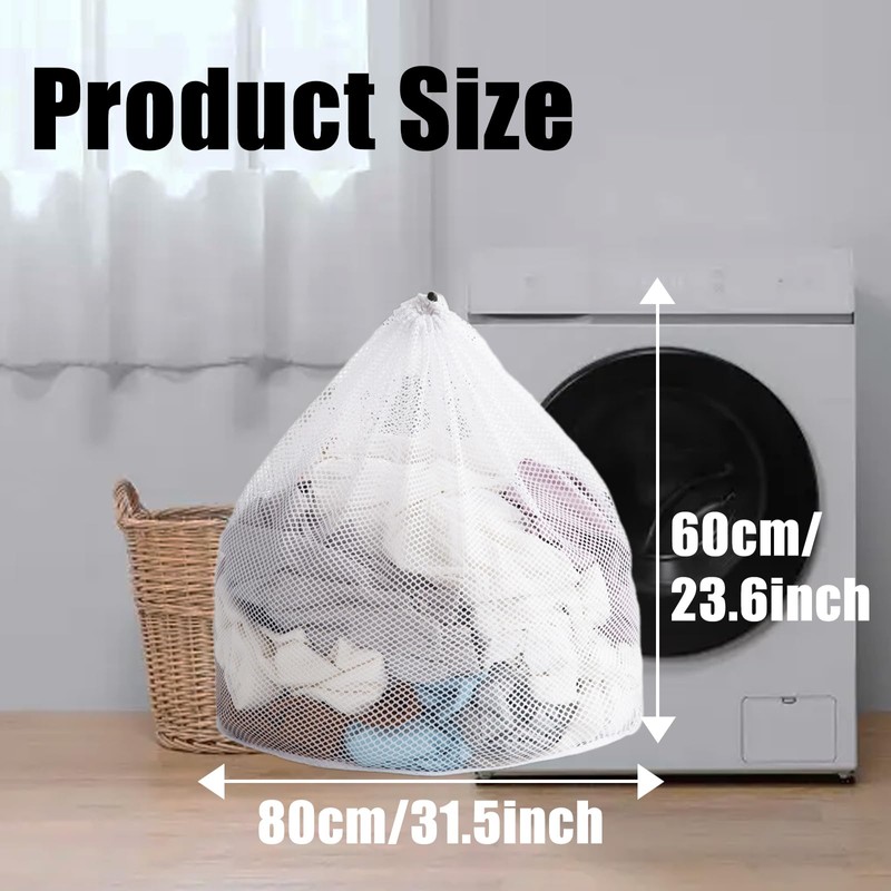Laundry Net Large 2 Pieces for Washing Machine Large Mesh