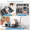 iSPECLE Sink Dish Drying Rack - 3 Sizes Adjustable Large