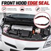 FZJDSD Hood to Bumper Seal Fit for 2010-2015 Toyota Prius