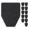 KVMORZE 12 Pcs Urinal Mats Urinal Pads Urinal Floor Mat