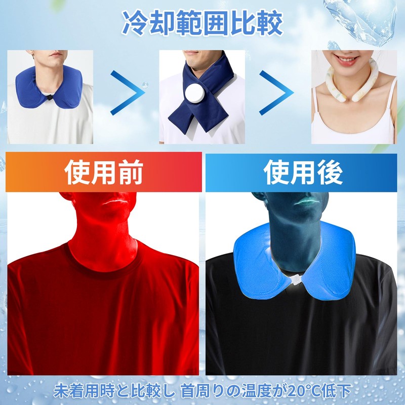 Ice Bag Neck Cooler, Handsfree, Ice Bag, Ice Bag, Neck