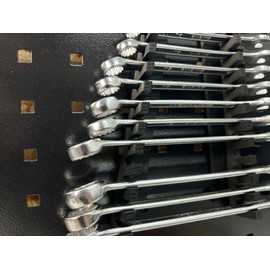 Maulschlüssel und Ringschlüssel Lochwand für Güde - Gedore - ADB - Kraftwerk Lochwand Vierkantlochung 38 mm / 10 mm Lochwand Zubehör (15 Auflagen)