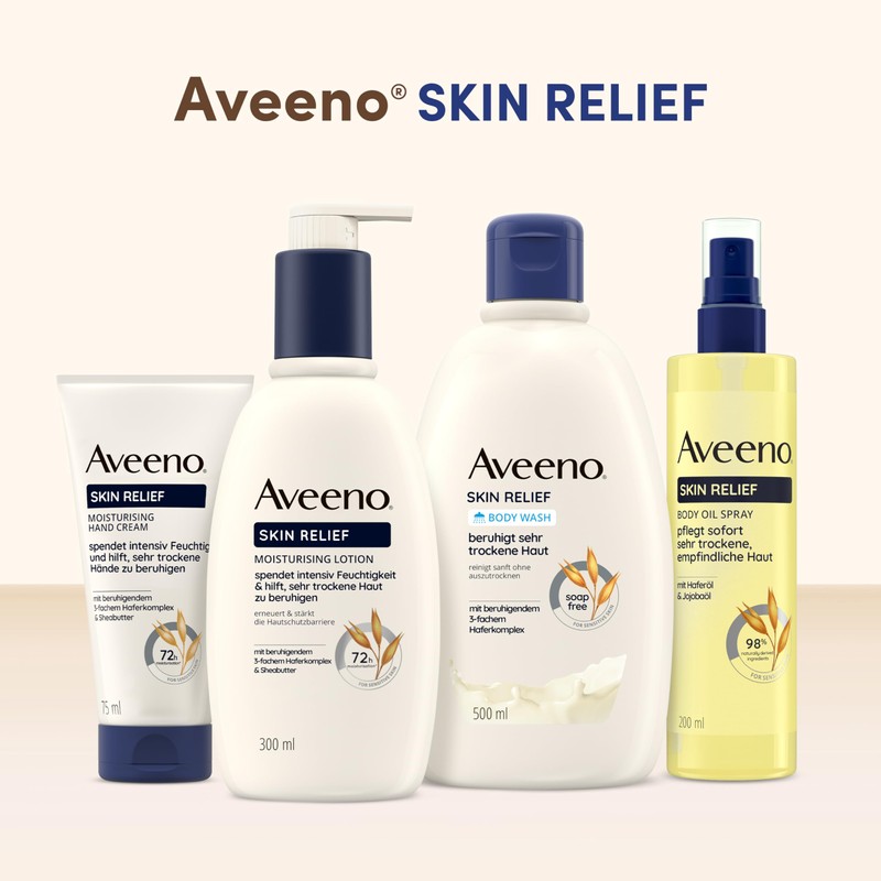Aveeno® Skin Relief Moisturising Body Lotion with Soothing Triple Oat