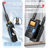 Quansheng UVK5(99) AM/FM/DTMF Walkie-Talkie 200CH 20-1000MHZ Walkie-Talkie NOAA Weather Forecast