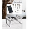 Stainless Steel Toilet Stool， Durable, Easy to Clean, and Comfortably