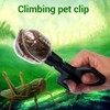 DONGKER Cleaning Clamp, 1 Piece Reptile Feeder Tongs, Cricket Clamp,