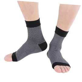 KOMBIUDA Foot Splint Plantar Socks Compression Socks for Ankle Support Heel Sports Outdoor Elastic Breathable Comfortable Size L/XL