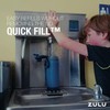 ZULU Powerfill Pro 18oz Kids Stainless Steel Water Bottle with