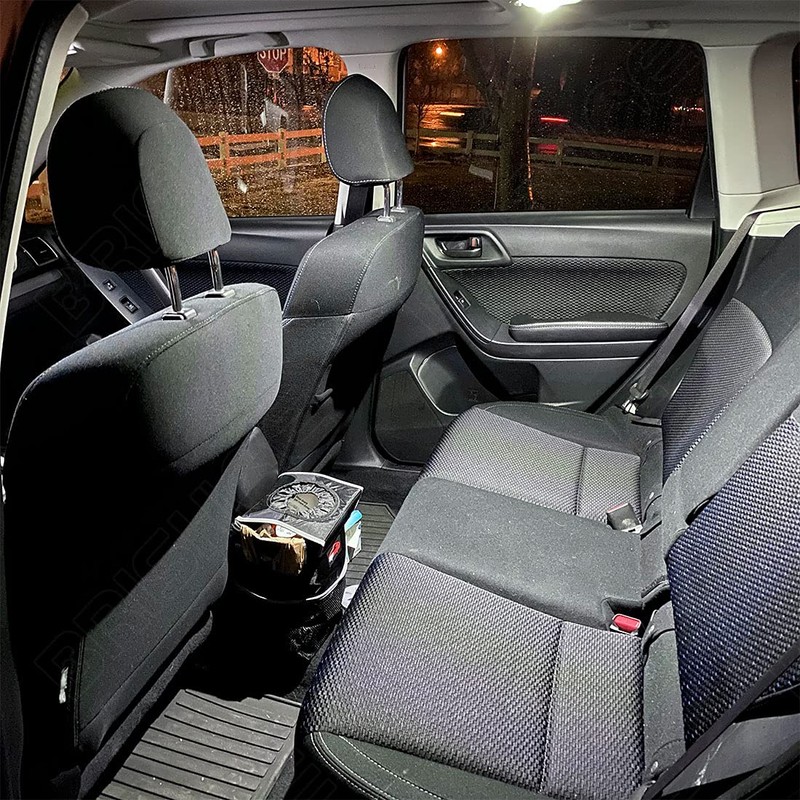 BRISHINE White Interior LED Lights Kit for Subaru XV Crosstrek