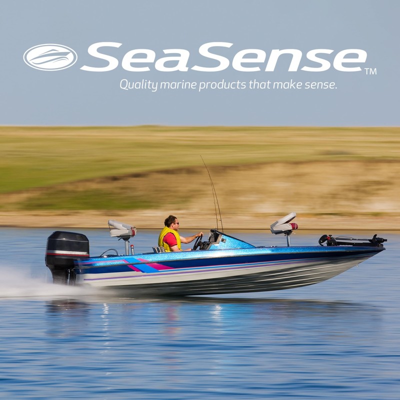 SeaSense River Boat Anchor - Ideal for Pontoons, Bass Boats