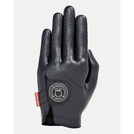 Ghost Golf Men's Golf Glove, AAA Premium Leather, Soft Feel and Excellent Grip, Perforated and Stretch Zones, Dry Cuff Lining, USGA Conforming - Size: Small, Hand: Right Hand (Left Hand Golfers)