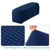 sourcing map 4pcs Stretch Armrest Covers for Chairs/Sofas, Couch Arm