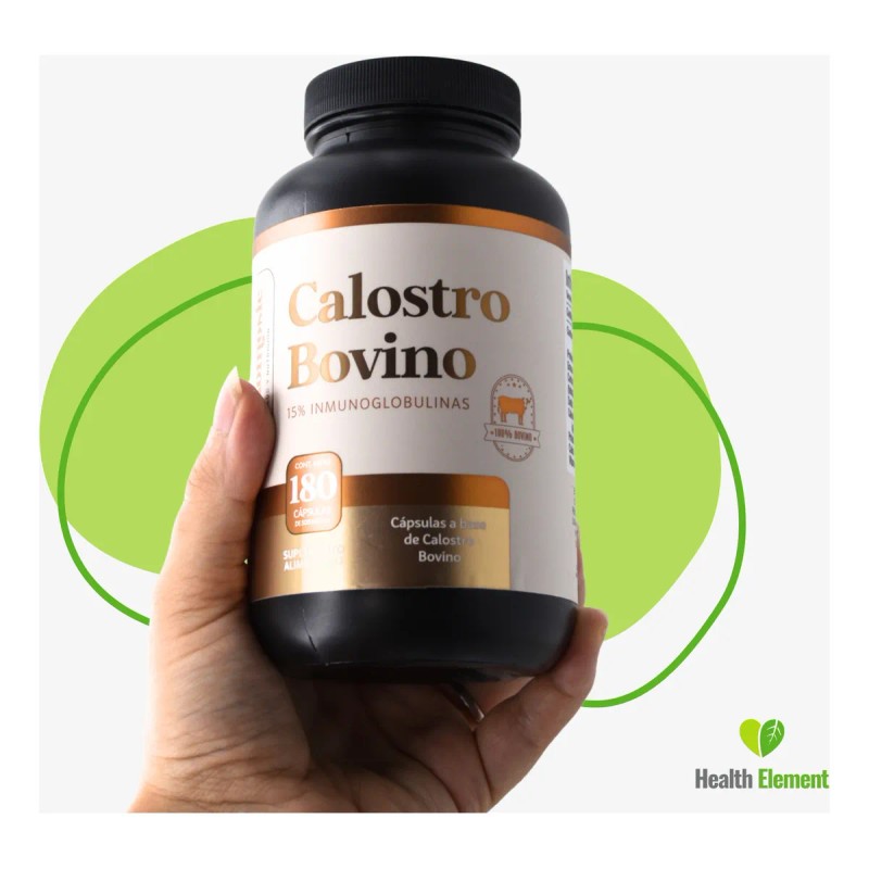 Calostro Bovino 180 Cpsulas Bovine Colostrum Momosie Vitaminas Mujer Hombre
