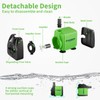 FREESEA Submersible Aquarium Fountain Pump: 400GPH 25W Adjustable Ultra Quiet