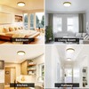 hykolity 12 Inch Selectable CCT LED Round Flat Panel Light,