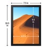 LaVie Home 7x10 Picture Frame for Wall Display, 7x10 Black