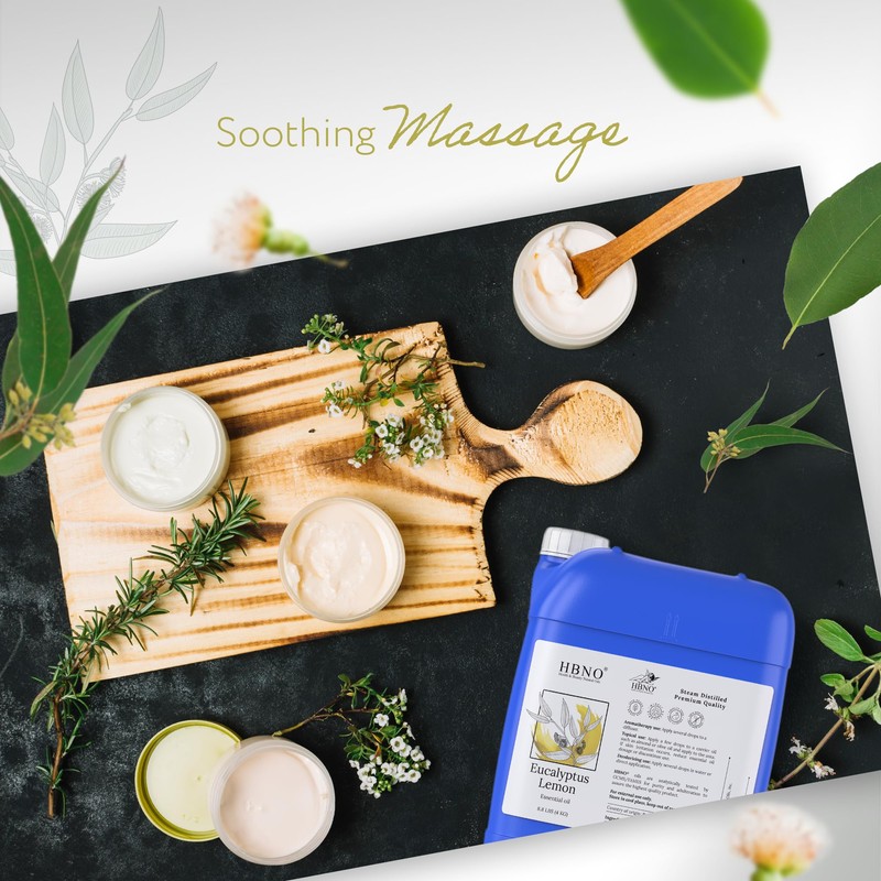 HBNO Lemon Eucalyptus Essential Oil - 8.8 lbs (4kg) -