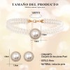 Collar Aretes Para Mujer De Perlas Juego De Joyas Regalos