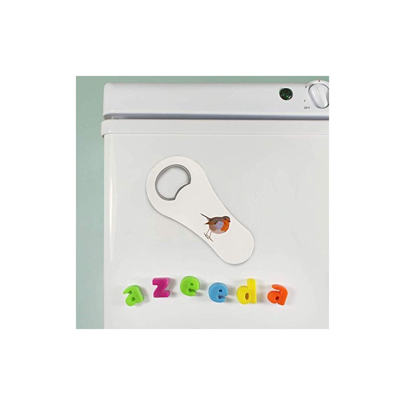 Azeeda 'Robin' Bottle Opener Fridge Magnet (BO00041719)