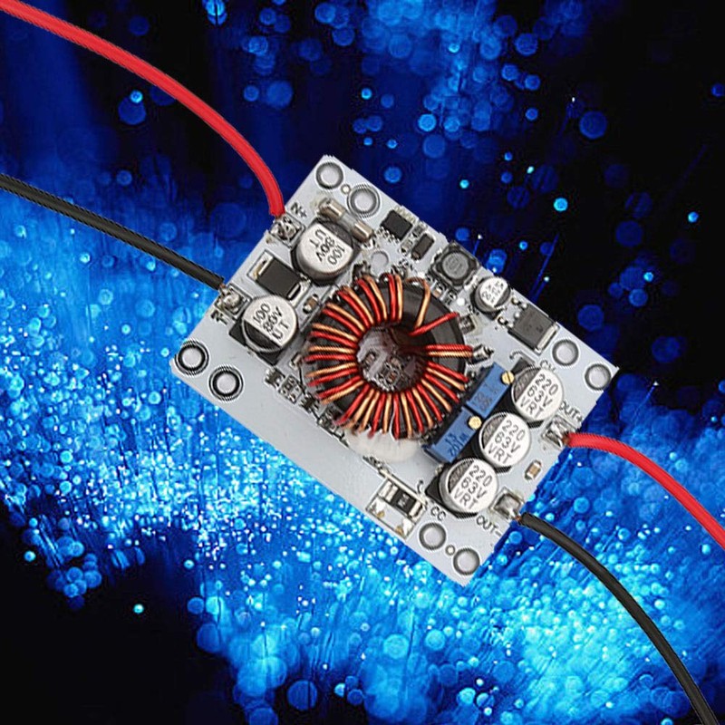 DC-DC 10A 180W Adjustable Boost Buck Converter Aluminium Heatsink Adjustable