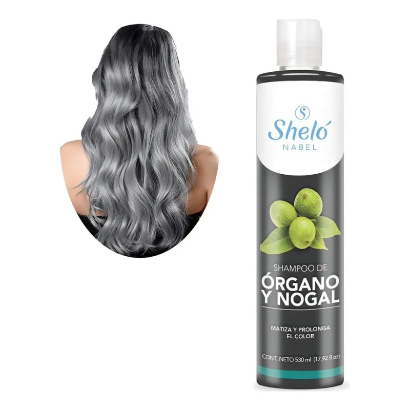 Shampoo De Órgano Y Nogal Cabello Teñido Matiza Oscuro 530