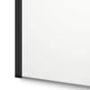 Better Bevel 20" x 30" Black Metal Framed Mirror |