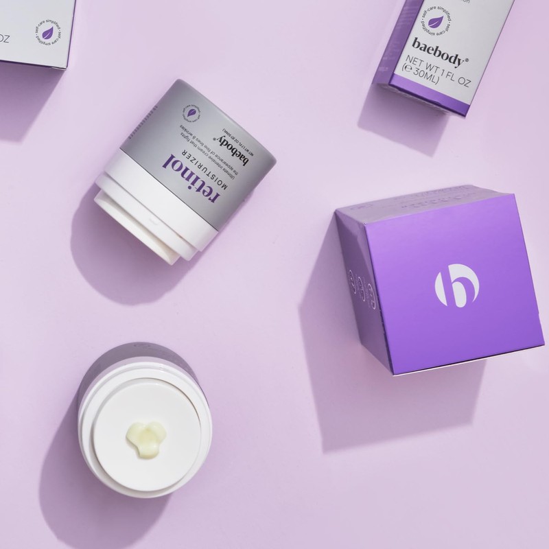 Baebody - Crema Hidratante con Retinol para Rostro y Ojos