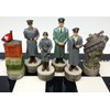 World War 2 WW2 Set of Chess Men Pieces Hand