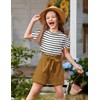 Arshiner Girls 2 Piece Outfit Summer Clothes Cute Drop Shoulder