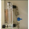 Xnrtop Adjustable Knob 0.5-5GPM 2-18LPM Water Flow Meter Panel Type