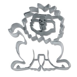 Städter Präge-Ausstecher Ausstechform, Edelstahl, silber, 8 cm
