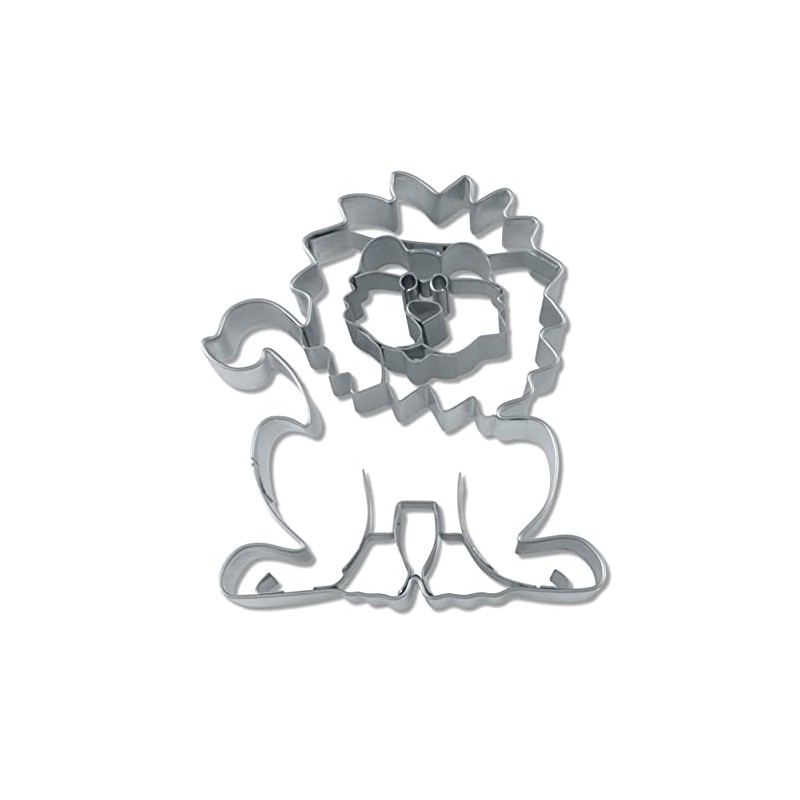 Städter Präge-Ausstecher Ausstechform, Edelstahl, silber, 8 cm