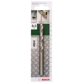 Bosch DIY Metal Drill Bit HSS-G Ground (Diameter 8.5 mm)