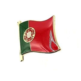 Portugal Portuguese Metal Country Flag Pin Badge