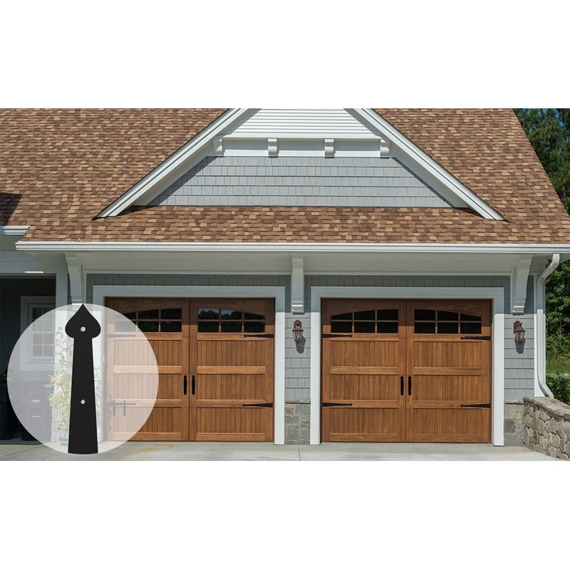 CCJH Metal Garage Door Hardware Decorative Carriage House Accents Dummy