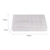 Simplify 15 Compartment Acrylic Cosmetic Organizer, Clear