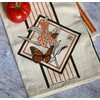Monarch & Milkweed - Printed Floursack Furoshiki Towel