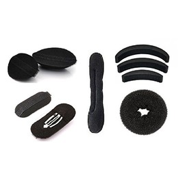 Out Of Box Puff Bumpits 7 Pieces with 2 Different Donut Buns Combo