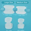 Welnove Pack of 14 Toe Separators, Gel Toe Spacers with