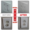 Outlet Spacers for Electrical Box, RonJea 48 PCS Switch and