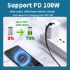 MISYNLON 100W USB C 3.1 Extension Panel Mount Adapter Cable