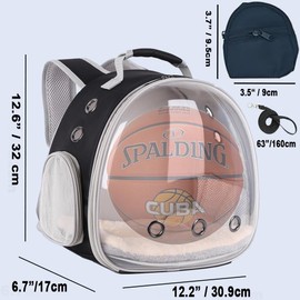 Portable Small Animal Backpack Travel Breathable Pet Carrier Bag Cages for Guinea Pig, Rabbit, Bearded Dragon, Squirrel, Tortoise, Bird, Lizard, Sugar Glider