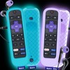 2 Pack Case for Roku Voice Remote Pro, Cover for