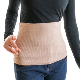 Tamagawa Onsen Bedrock Bath, Silk Blend, Belly Wrap (Beige) 3514-F-F