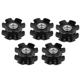 Bike Headset Star Nut, Bike Threadless Star Nut Bike Repair Parts 28.6mm Toothless Core for Front Fork