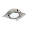 Eglo Pineda LED 3X6W Ceiling Downlight Plastic Nickel IP20 220-230V