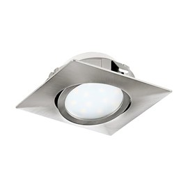 Eglo Pineda LED 3X6W Ceiling Downlight Plastic Nickel IP20 220-230V 50/60Hz