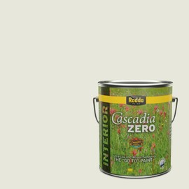 Rodda Paint CASCADIA ZERO Interior Semi-Gloss Paint & Primer in One, 1-Gallon, Pale Green Tea