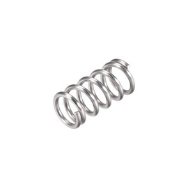 sourcing map Compression Spring 304 Stainless Steel Compression Springs Spiral Spring Steel Spring 12 mm Outer Diameter 1.6 mm Wire Diameter 13.75 mm Compressed Length 25 mm Length 63.2N Load Capacity