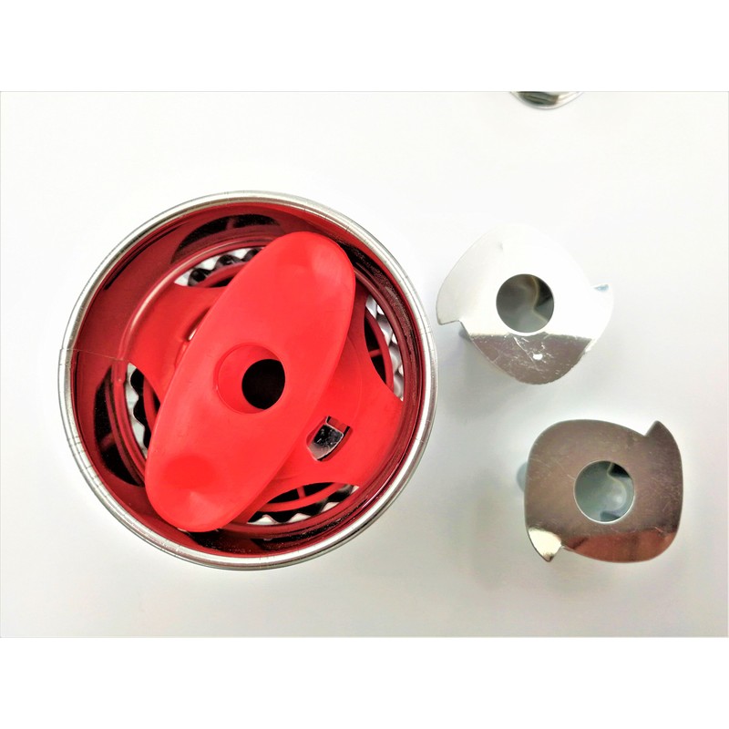 JOKUMO 11 Piece Round Linzer Cookie Cutter Set – High